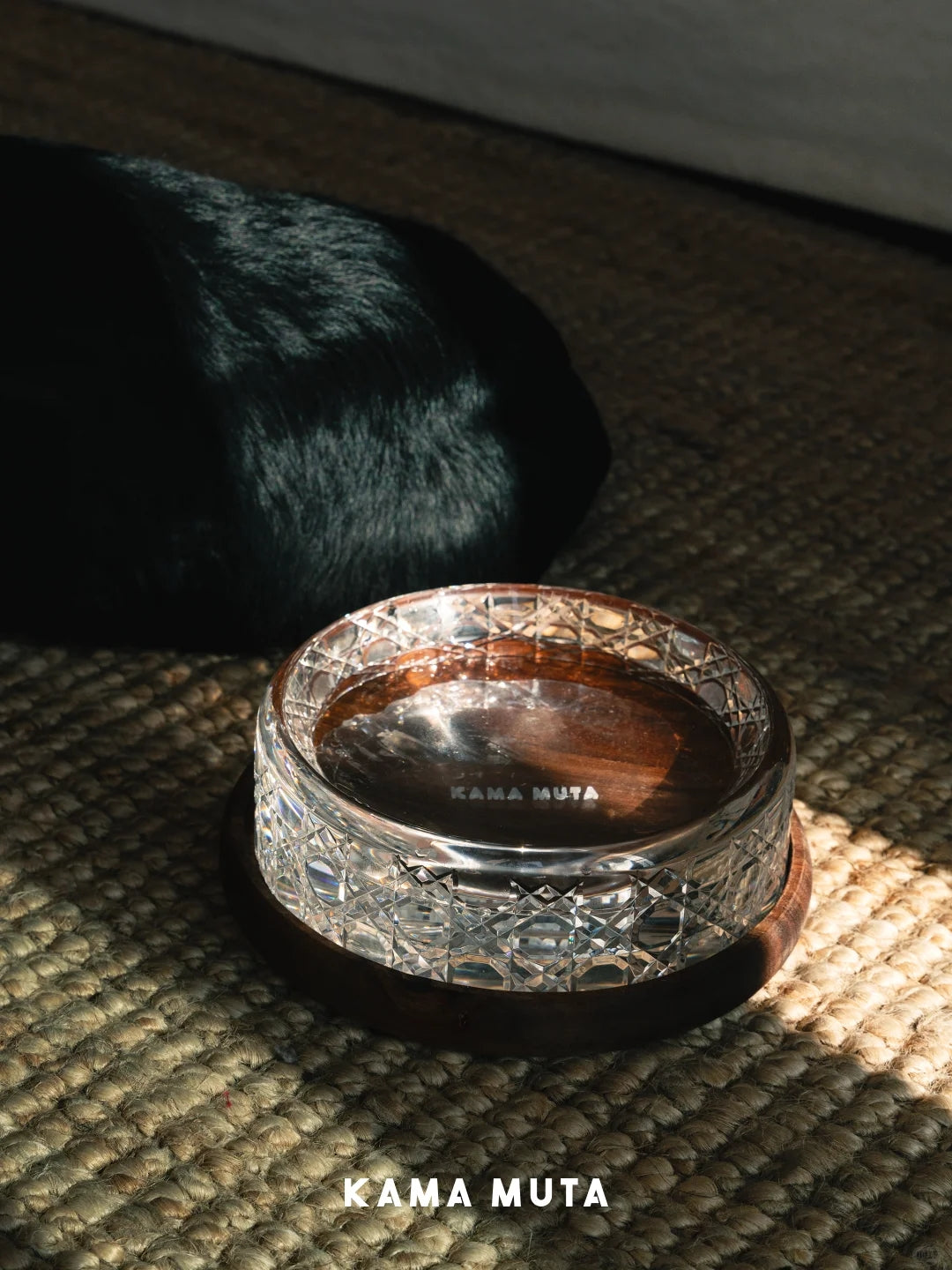 Handcrafted Edo Kiriko Crystal Water Bowl