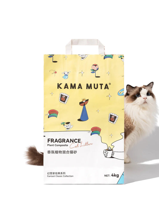Scented Tofu Plant Composite Dust-Free Clumping Cat Litter